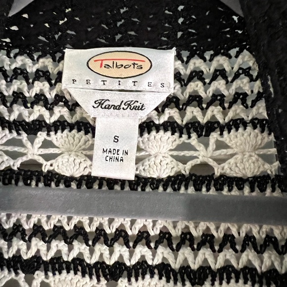Talbots Petites Hand Knitted Sweater, size- Small - Picture 3 of 4